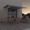 Copertină retractabilă manual cu LED 500x350cm | Livrare gratuită