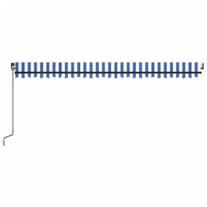 Copertină retractabilă manual cu LED 500x350cm | Livrare gratuită
