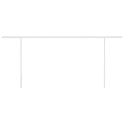 Copertină Retractabilă Manuală 6x3m - Antracit | Livrare Gratuită