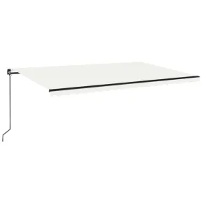 Copertină retractabilă manuală cu LED - 500x350 cm 2