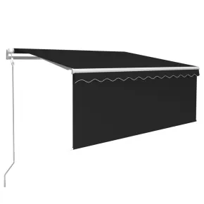Copertină Automată Retractabilă cu Stor - Antracit 3x2,5m 2