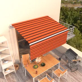 Copertină Retractabilă Automată cu Stor 3x2,5m - Livrare Gratuită