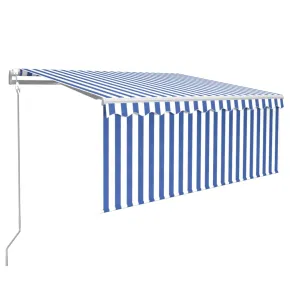 Copertină retractabilă automată cu stor - 3,5x2,5 m 2