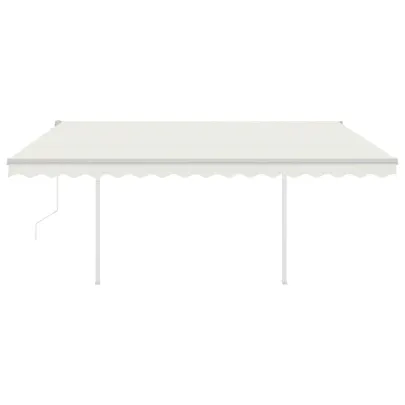 Copertină Automată cu Senzor Vânt și LED - 4x3m | Livrare Gratuită