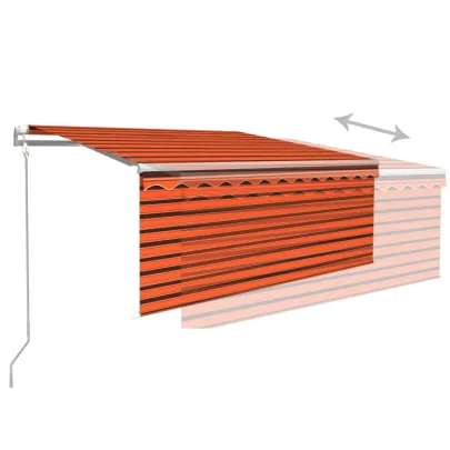 Copertină Automată Retractabilă cu Stor 3,5x2,5m