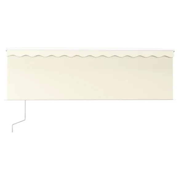 Copertină Retractabilă Automată cu Stor - 4x3 m - Crem