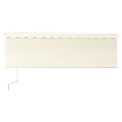 Copertină Retractabilă Automată cu Stor - 4x3 m - Crem