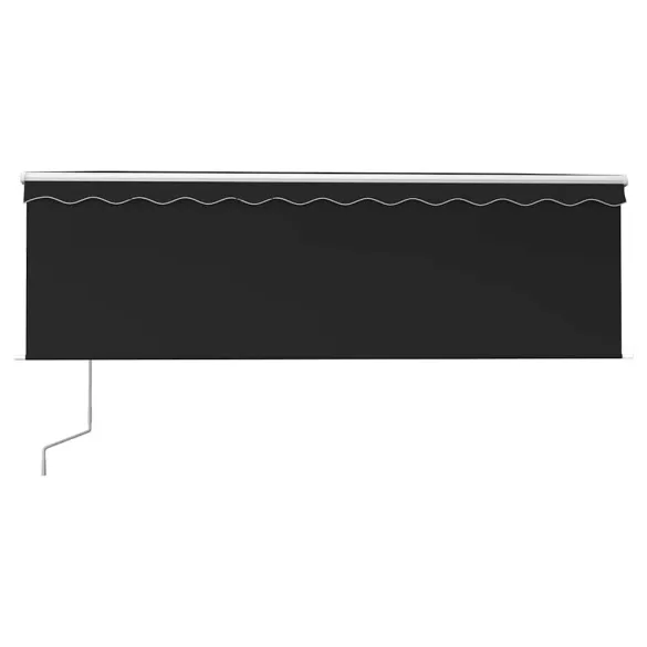 Copertină Retractabilă Automată cu Stor Antracit 4x3m | Livrare Gratuită