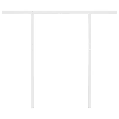 Copertină Retractabilă Automată 3x2,5m - Portocaliu/Maro