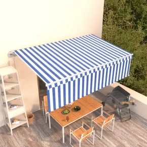 Copertină Automată Retractabilă cu Stor - 5x3m | Livrare Gratuită