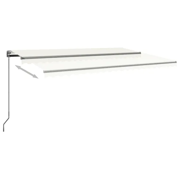 Copertină automată retractabilă exterior 5x3.5m - Livrare gratuită