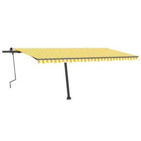 Copertină Retractabilă Manual 500x350 cm - Livrare Gratuită 2