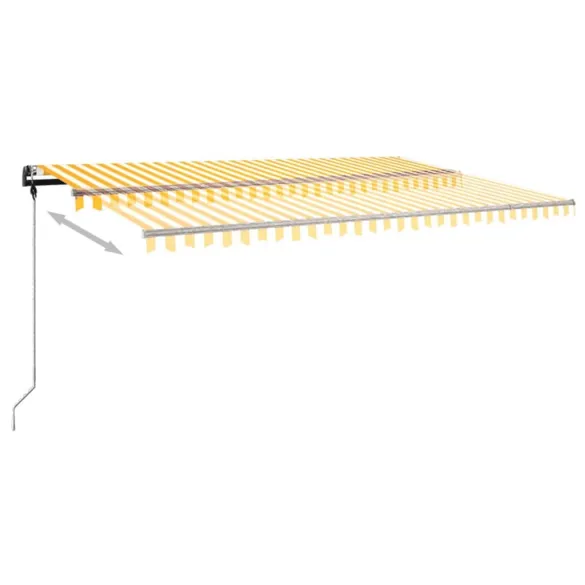 Copertină Retractabilă Manual 500x350 cm - Livrare Gratuită
