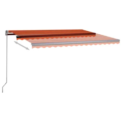 Copertină automată retractabilă 450x350 cm - Livrare gratuită