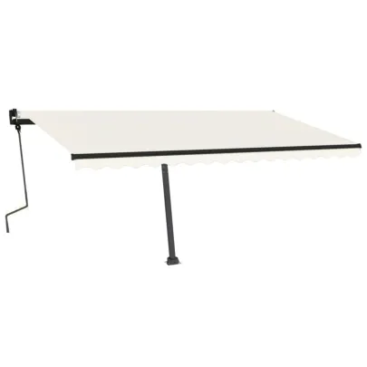 Copertină Retractabilă Manuală cu LED - 450x350 cm