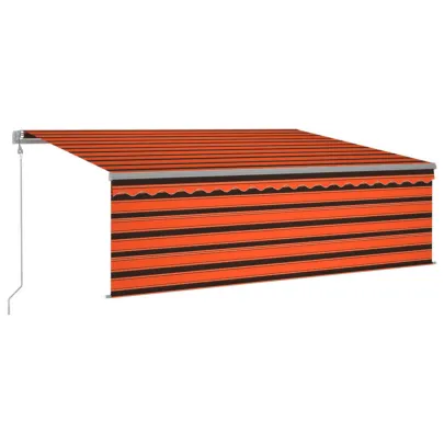 Copertină Automată Retractabilă cu Stor 4,5x3 m - Livrare Gratuită