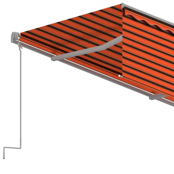 Copertină Automată Retractabilă cu Stor 4,5x3 m - Livrare Gratuită