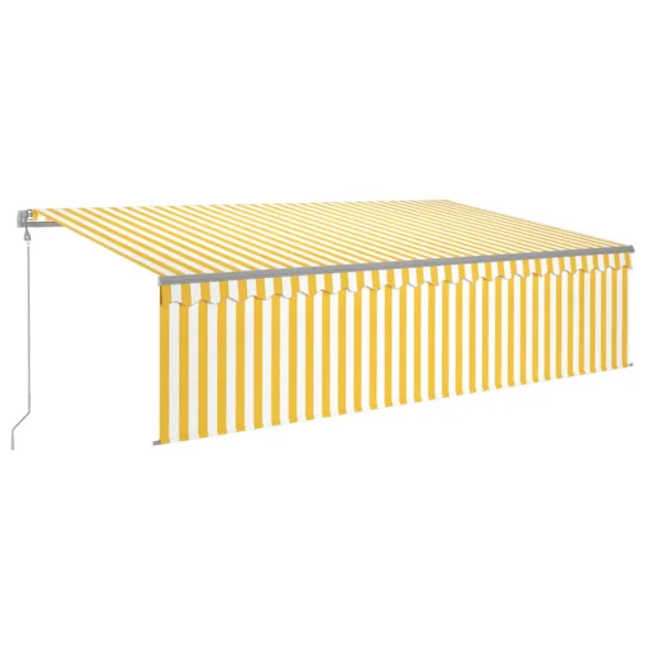 Copertină Retractabilă Automată cu LED și Senzor 5x3m