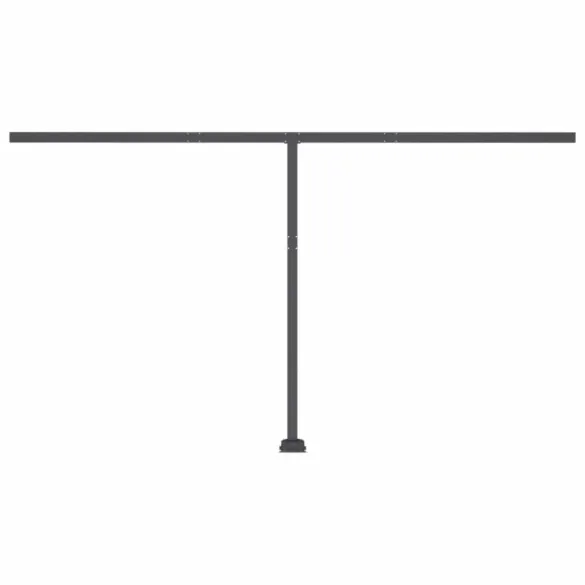 Copertină retractabilă manuală cu LED - 400x350 cm