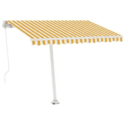 Copertină retractabilă manual cu LED - 300x250 cm