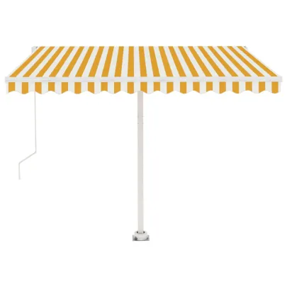 Copertină retractabilă manual cu LED - 300x250 cm