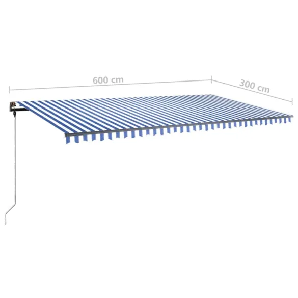 Copertină Retractabilă 600x300 cm - Livrare Gratuită