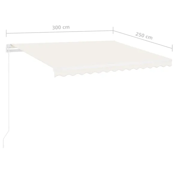 Copertină Automată Retractabilă 300x250 cm - Livrare Gratuită