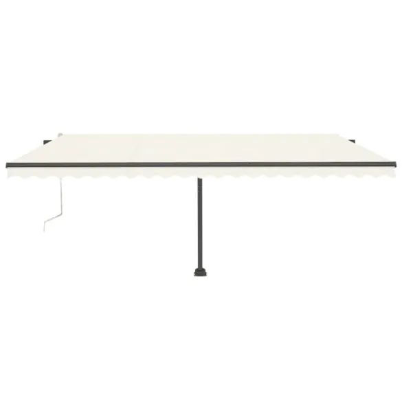 Copertină Automată cu Senzor Vânt și LED | 500x300 cm