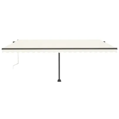 Copertină Automată cu Senzor Vânt și LED | 500x300 cm