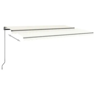 Copertină Automată cu Senzor Vânt și LED | 500x300 cm