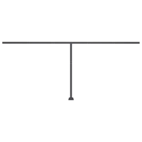 Copertină retractabilă manual cu LED 500x300cm - Livrare gratuită