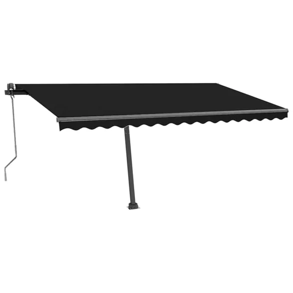Copertină automată retractabilă 450x300cm - Antracit | Livrare Gratuită