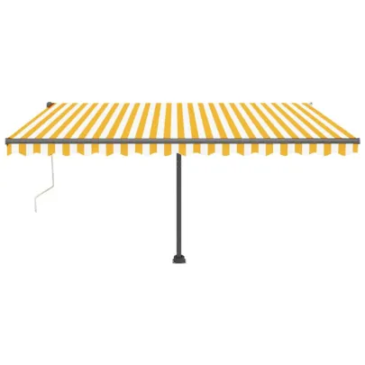 Copertină automată retractabilă 450x300 cm - Livrare gratuită