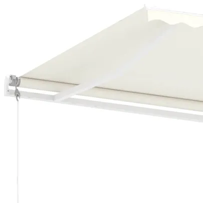 Copertină Automată Retractabilă 4x3m - Crem | Livrare Gratuită