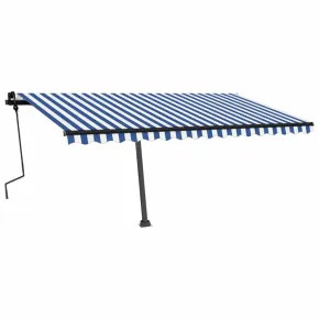 Copertină retractabilă manual cu LED - 450x300 cm 2