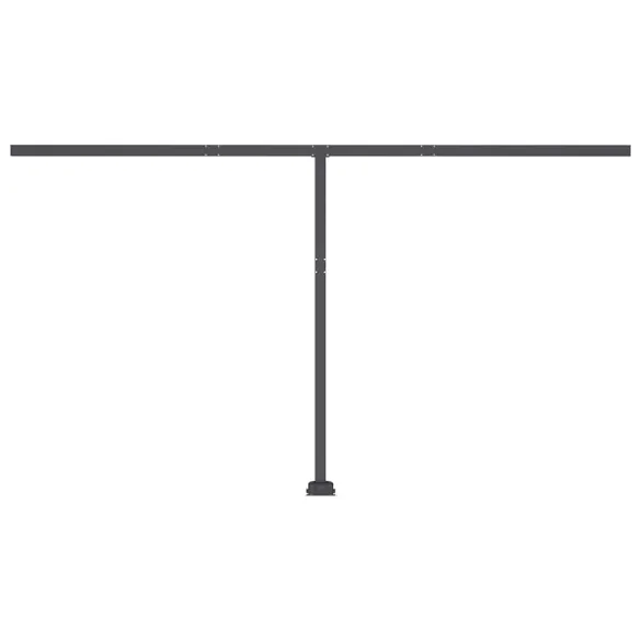 Copertină retractabilă manual cu LED - 450x300 cm