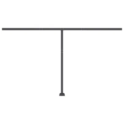 Copertină Automată cu Senzor Vânt și LED - 400x300 cm