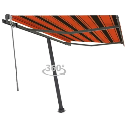 Copertină automată retractabilă 350x250 cm - Oranj & Maro