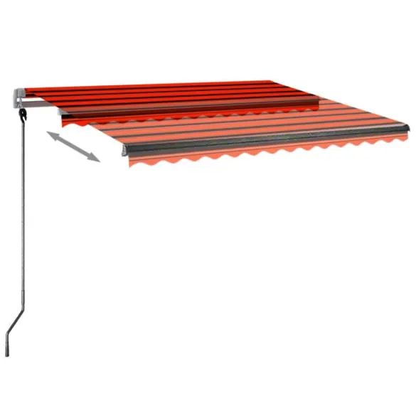 Copertină automată retractabilă 350x250 cm - Oranj & Maro