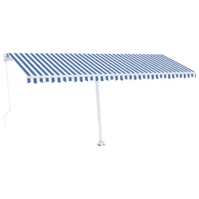 Copertină Retractabilă Manuală cu LED 500x300 cm 2