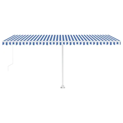 Copertină Retractabilă Manuală cu LED 500x300 cm