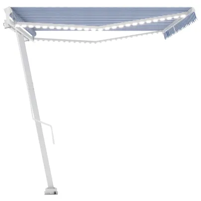 Copertină Retractabilă Manuală cu LED 500x300 cm