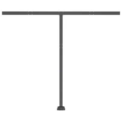 Copertină automată retractabilă - 350x250 cm - Galben/Alb