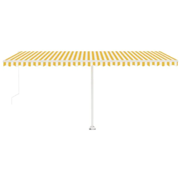 Copertină Retractabilă Manuală cu LED - 500x300 cm
