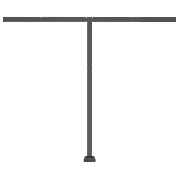 Copertină Retractabilă Automat 350x250 cm - Albastru/Alb