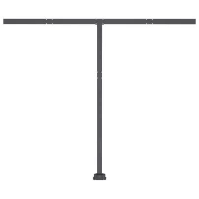 Copertină Retractabilă Automat 350x250 cm - Albastru/Alb