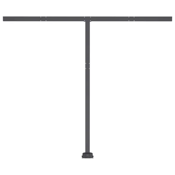 Copertină retractabilă manual cu LED - 350x250 cm - Crem