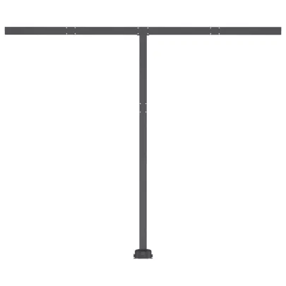 Copertină retractabilă manual cu LED - 350x250 cm - Crem