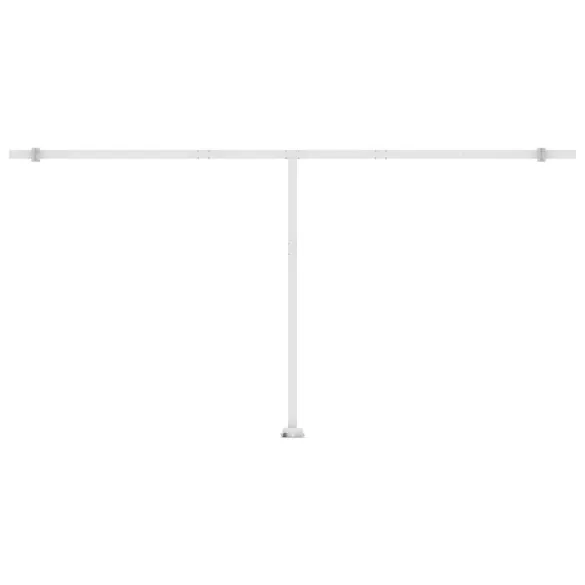 Copertină Retractabilă Manuală 6x3m - Antracit | Livrare Gratuită