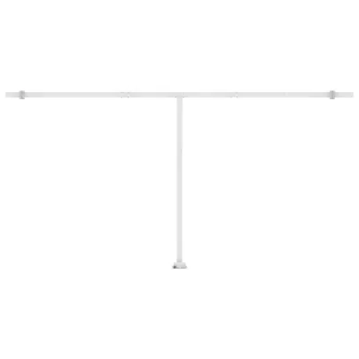 Copertină retractabilă manual cu LED - 600x300 cm - Antracit